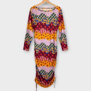 Target Latin Heritage Month Bodycon Dress XL Maximalist Boho Funk
